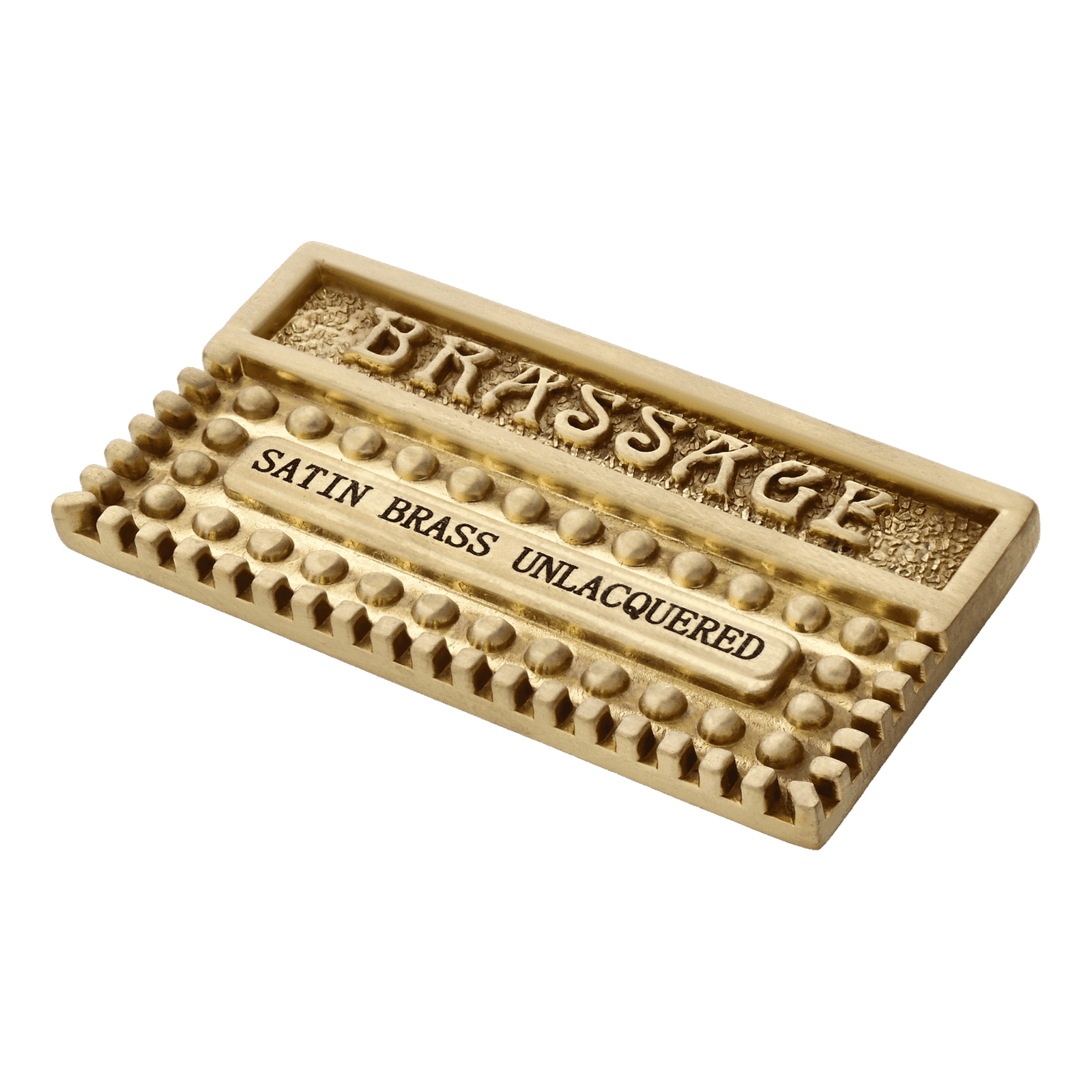 Satin Brass Unlacquered
